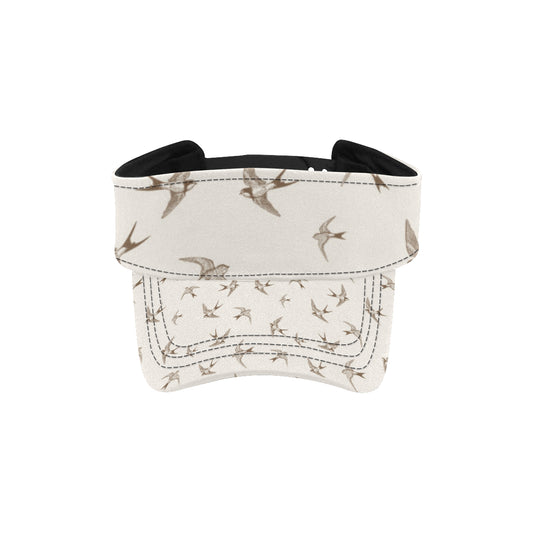 Swallow Bird Pattern Print Design 01 Unisex Sun Visor