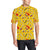 Emoji Face Print Pattern Men Polo Shirt