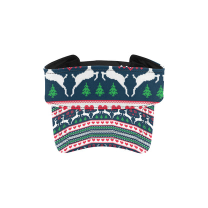 Reindeer Pattern Print Design 03 Unisex Sun Visor