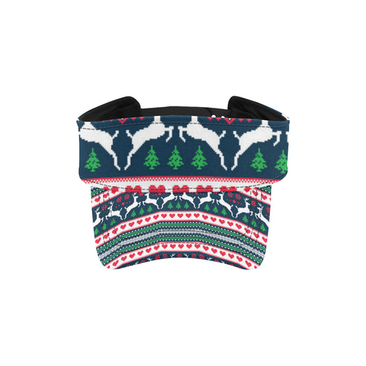 Reindeer Pattern Print Design 03 Unisex Sun Visor
