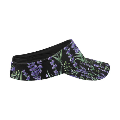 Lavender Pattern Print Design LV01 Unisex Sun Visor