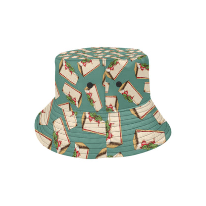 Cheesecake Pattern Print Design CK02 Unisex Bucket Hat
