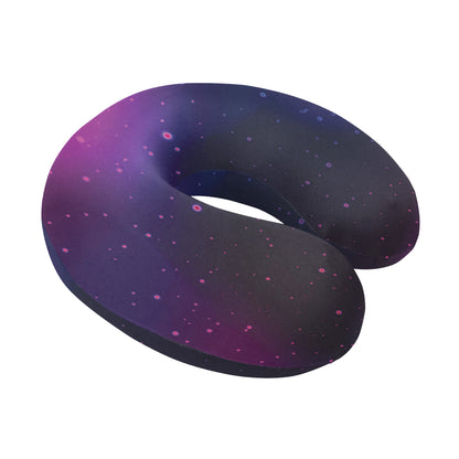 Night sky Pattern Print Design A04 U-Shaped Travel Neck Pillow