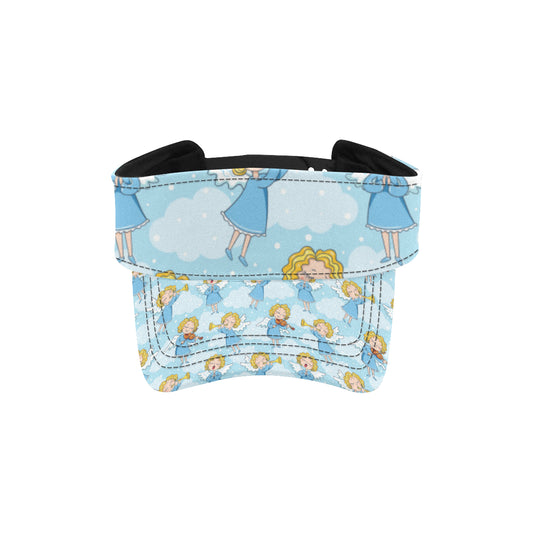 Angel Musician Pattern Print Design 09 Unisex Sun Visor