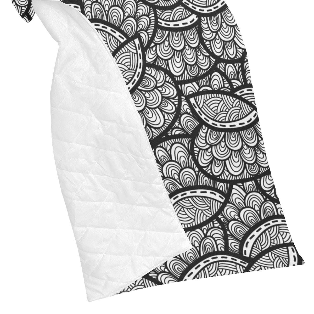 Polynesian Pattern Print Design A01 Premium Quilt