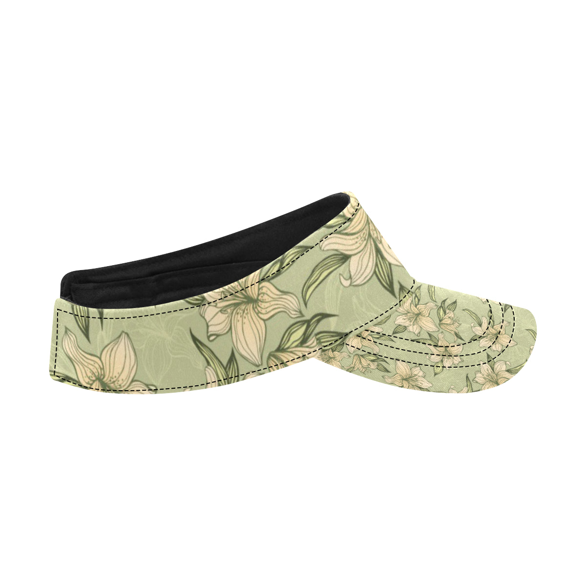 Lily Pattern Print Design LY06 Unisex Sun Visor