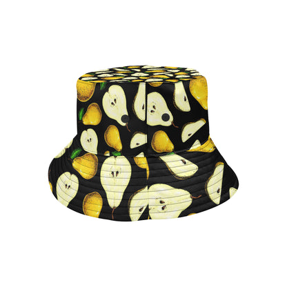 Pear Pattern Print Design PE01 Unisex Bucket Hat
