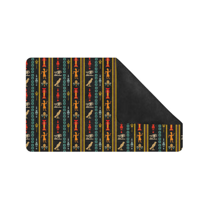 Eye of Horus Egypt Style Pattern Rubber Doormat