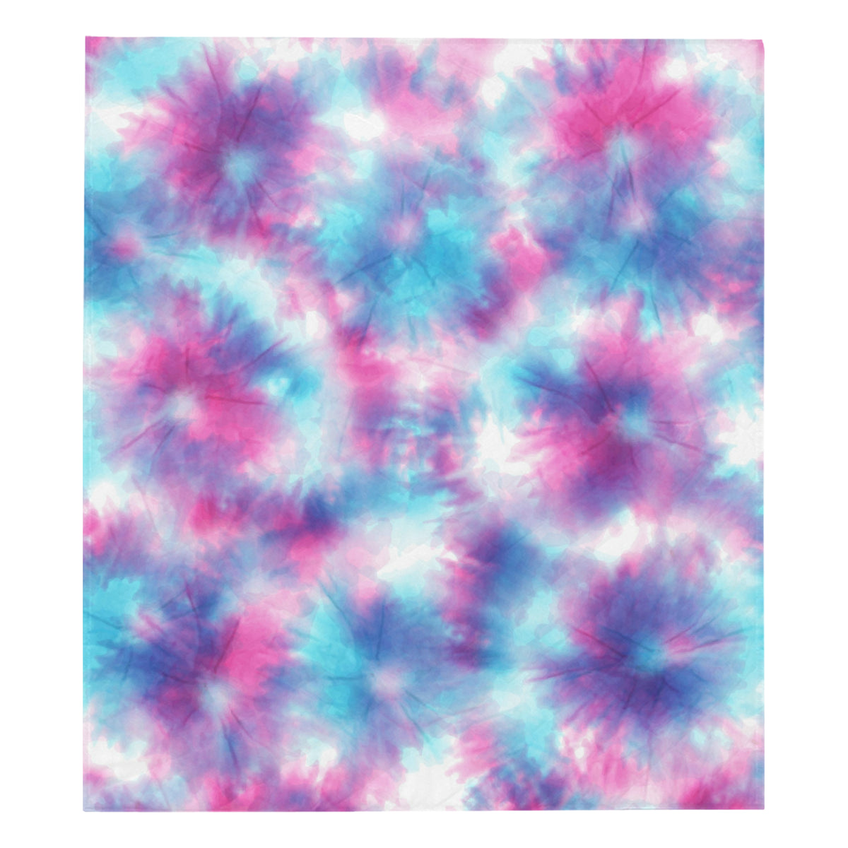 Tie Dye Blue Pink Premium Quilt