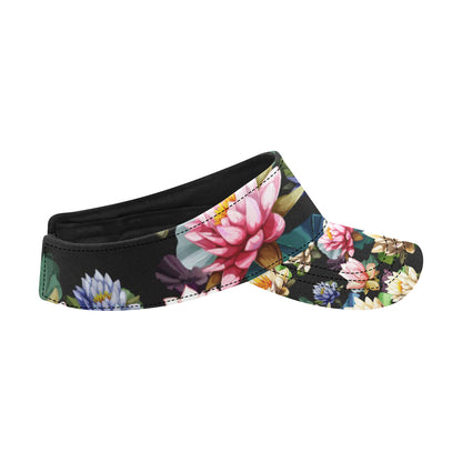 Water Lily Pattern Print Design WL02 Unisex Sun Visor