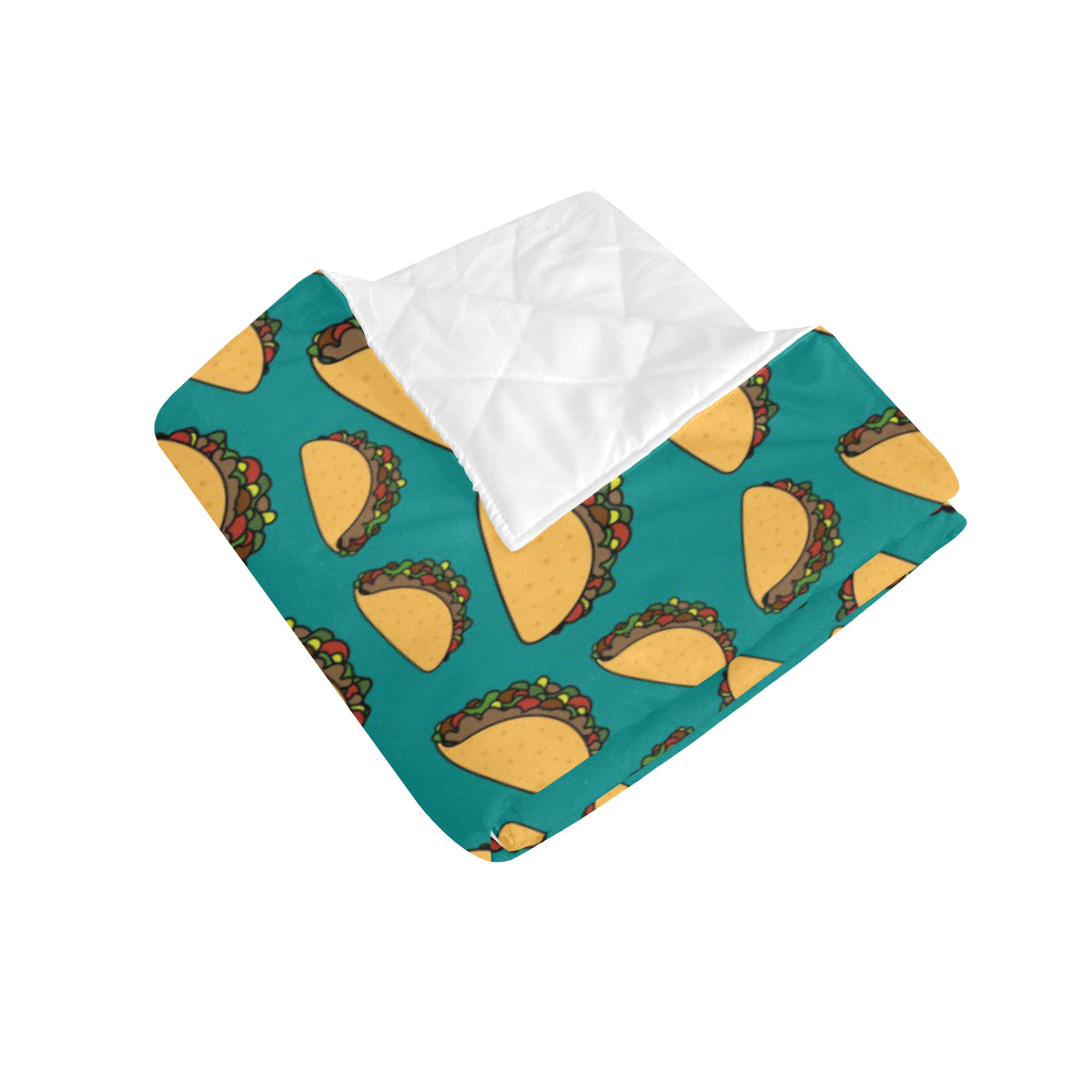 Taco Pattern Print Design TC07 Premium Quilt