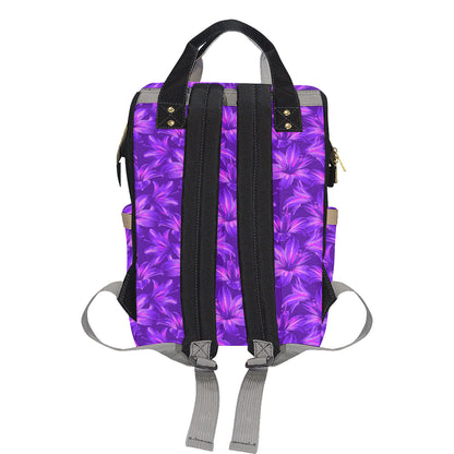 Amaryllis Pattern Print Design AL03 Diaper Bag Backpack