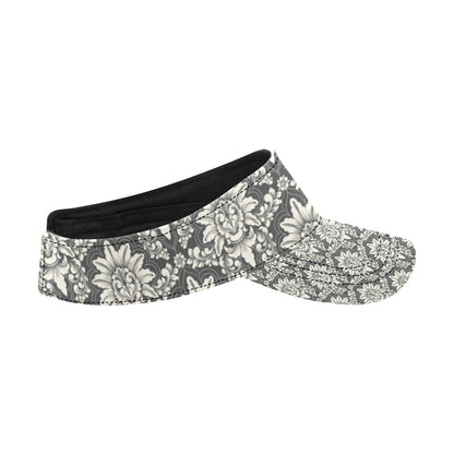 Damask Elegant Print Pattern Unisex Sun Visor