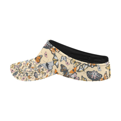 Butterfly Pattern Print Design 04 Unisex Sun Visor