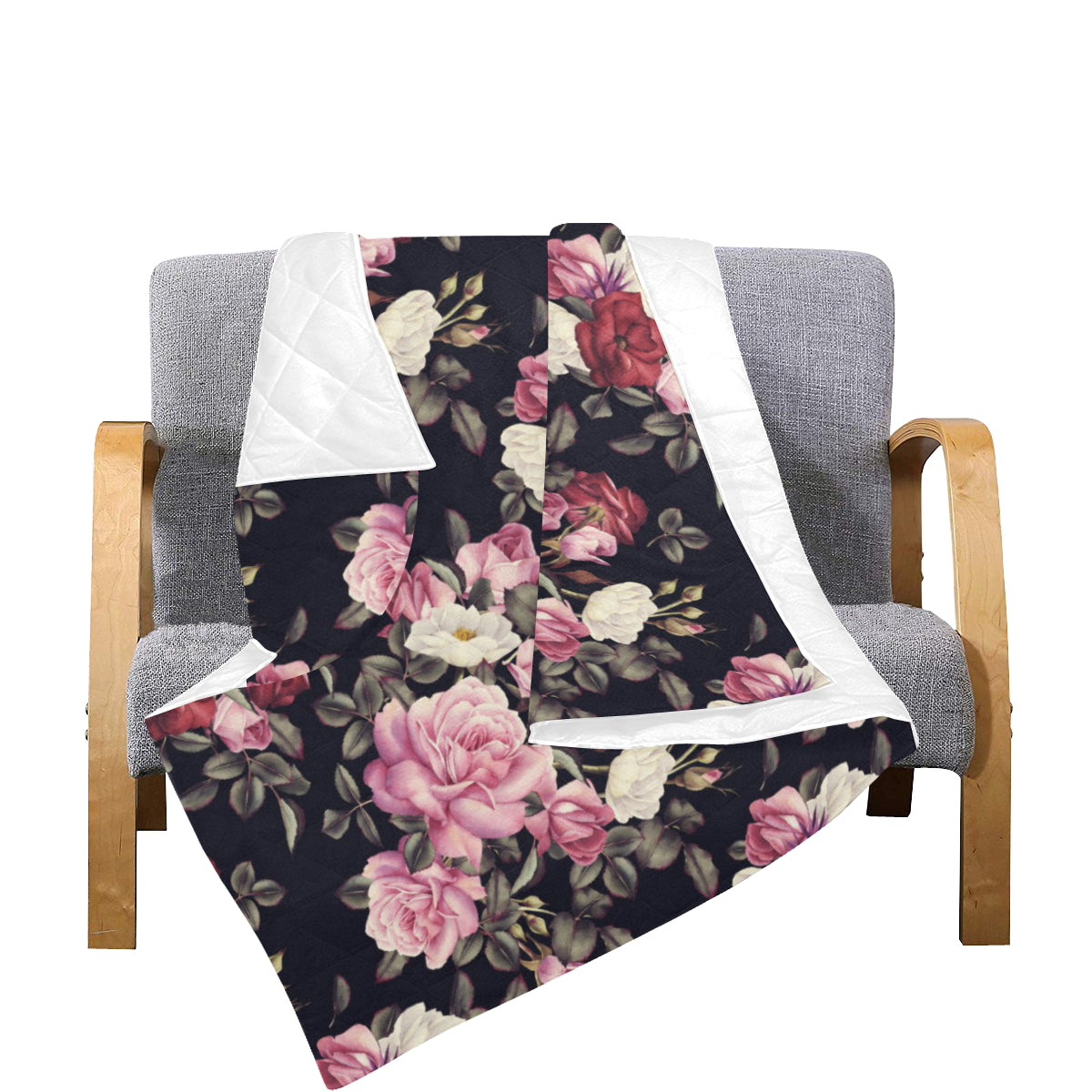 Rose Pattern Premium Quilt