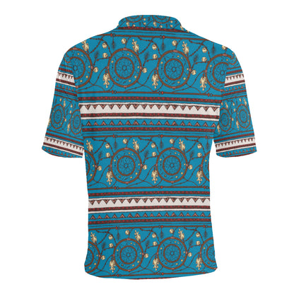 Dream catcher aztec Men Polo Shirt