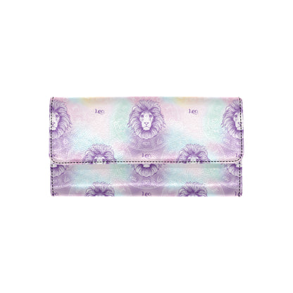 Leo Pattern Print Design 03 Women's Trifold Wallet