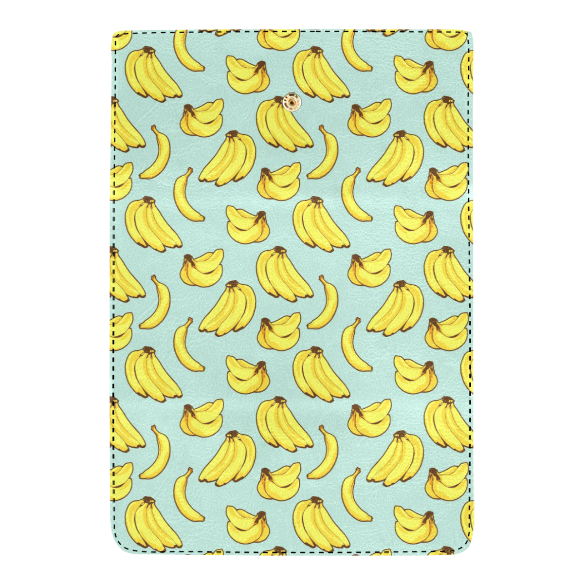 Banana Pattern Print Design BA04 Women's Trifold Wallet