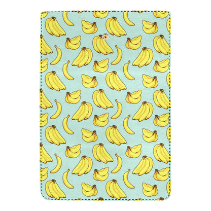 Banana Pattern Print Design BA04 Women's Trifold Wallet