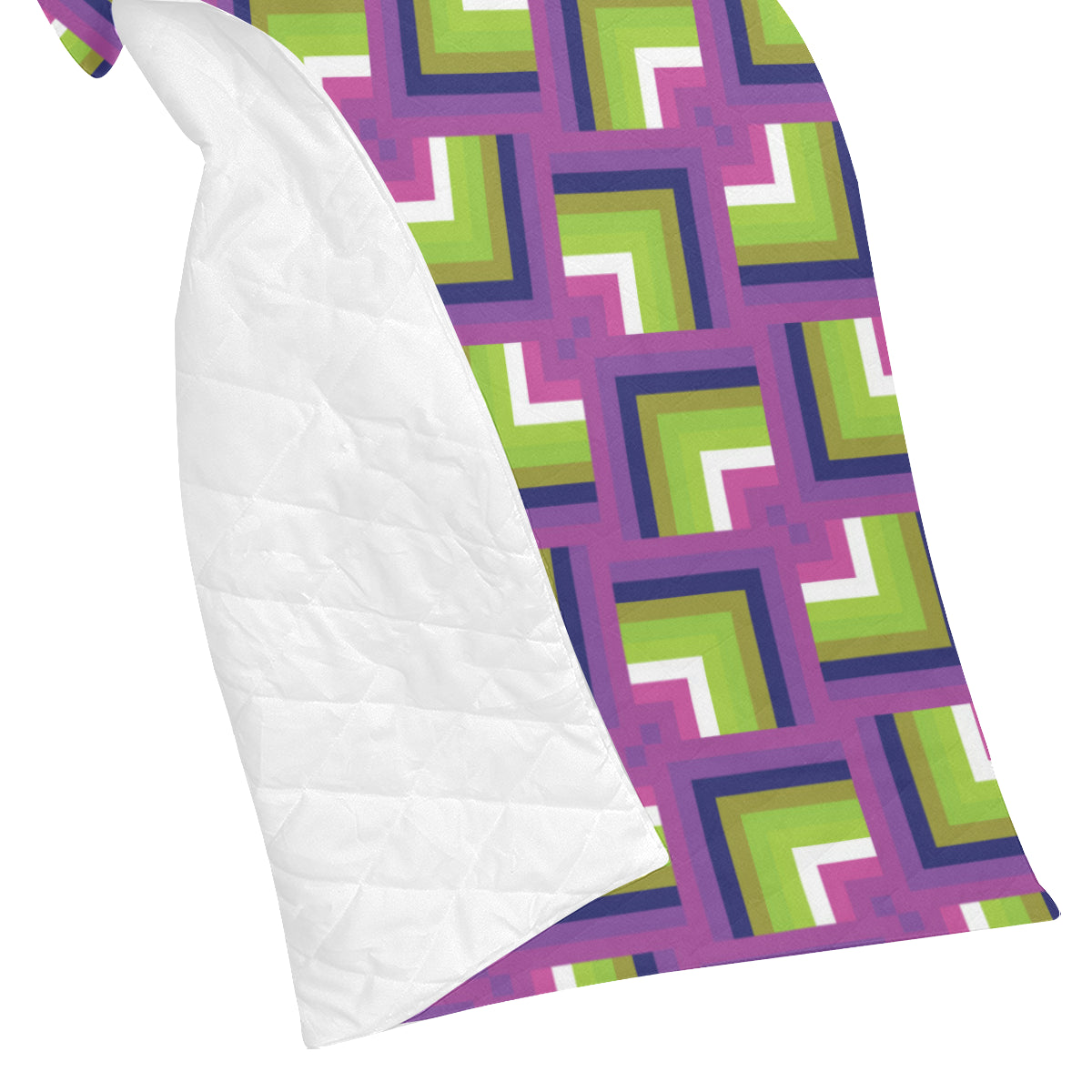 Optical illusion Pattern Print Design A05 Premium Quilt