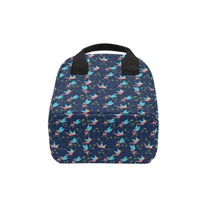 Fairy with flower Print Pattern Insulated Lunch Bag