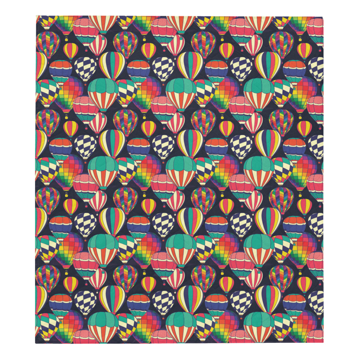 Ballon Pattern Print Design 02 Premium Quilt