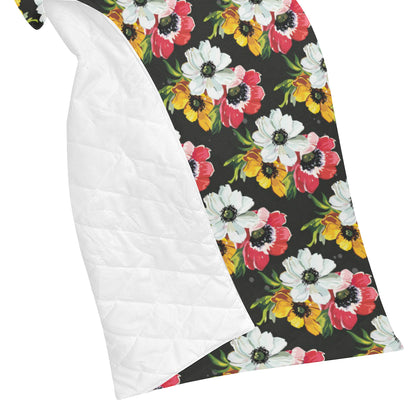 Anemone Pattern Print Design AM07 Premium Quilt