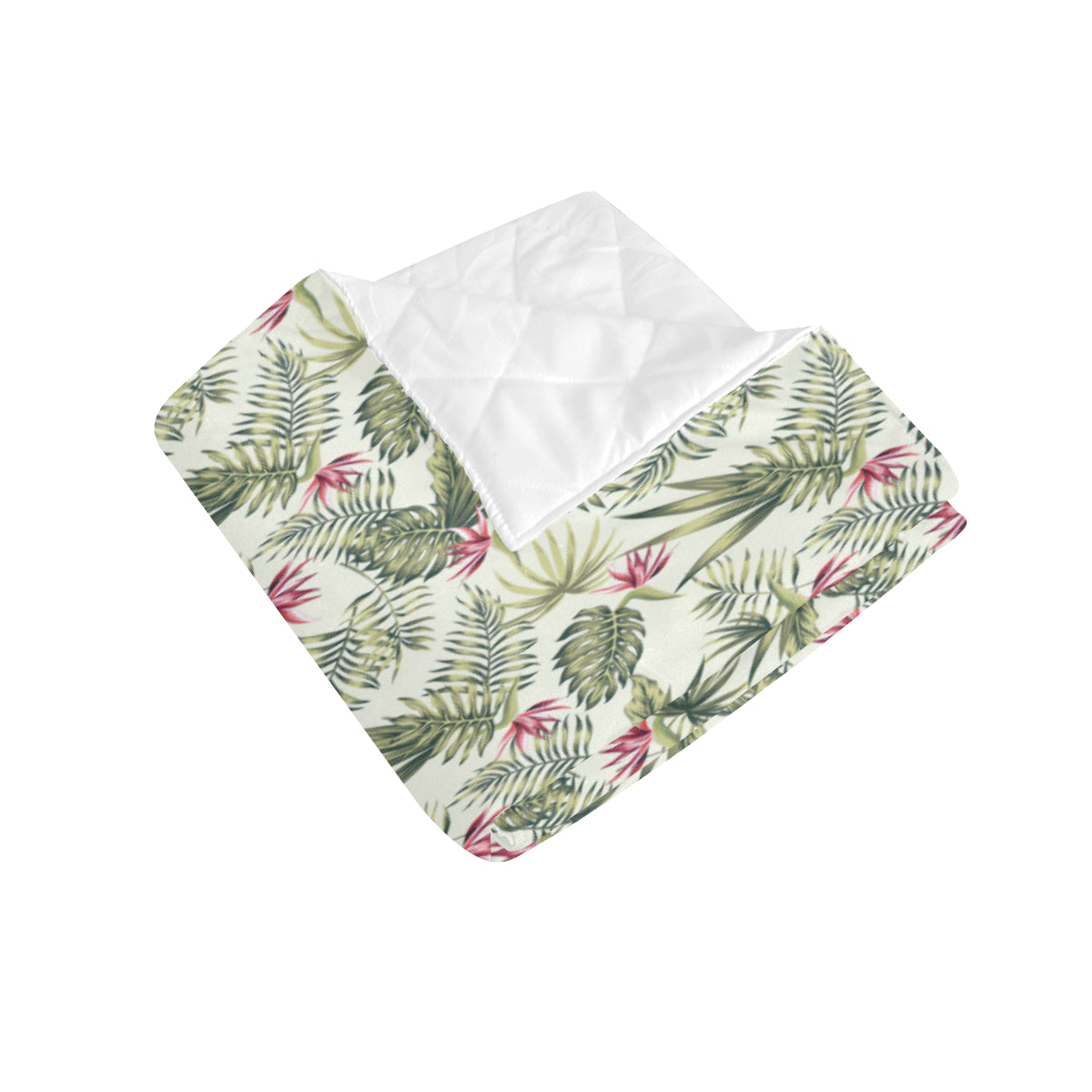 Bird Of Paradise Pattern Print Design 04 Premium Quilt