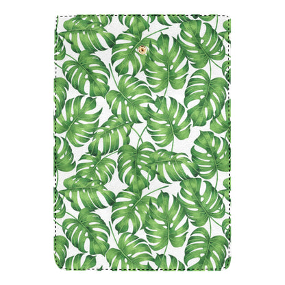 Palm Leaves Pattern Print Design PL08 Women's Trifold Wallet