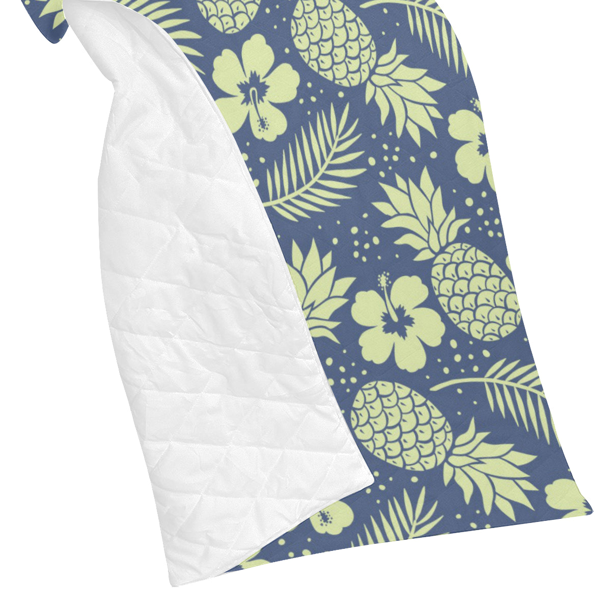 Pineapple Pattern Print Design PP07 Premium Quilt