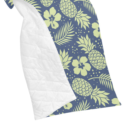 Pineapple Pattern Print Design PP07 Premium Quilt