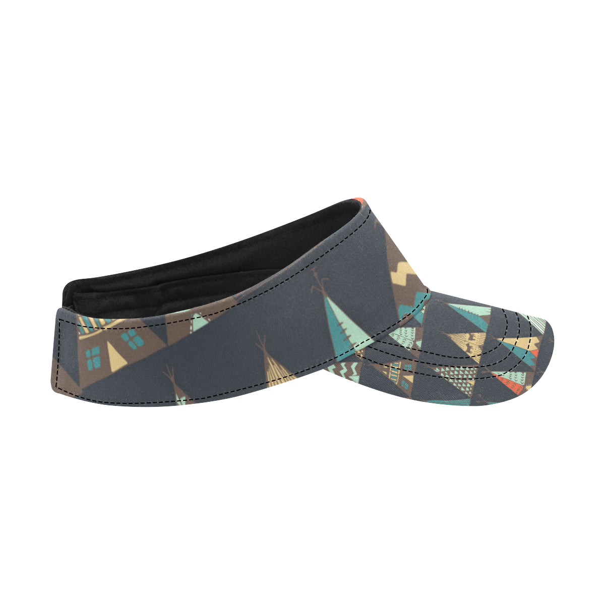 Tribal native american tent Aztec Unisex Sun Visor