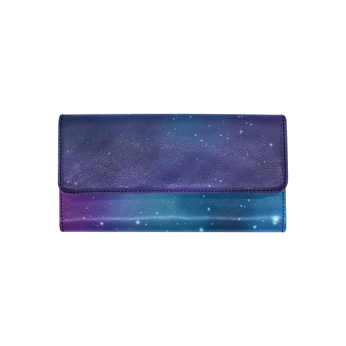 Nebula Pattern Print Design A01 Women's Trifold Wallet
