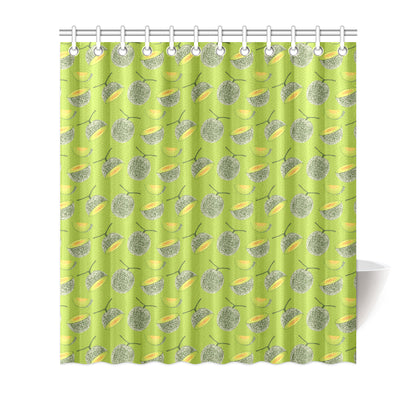 Cantaloupe Pattern Print Design 03 Shower Curtain