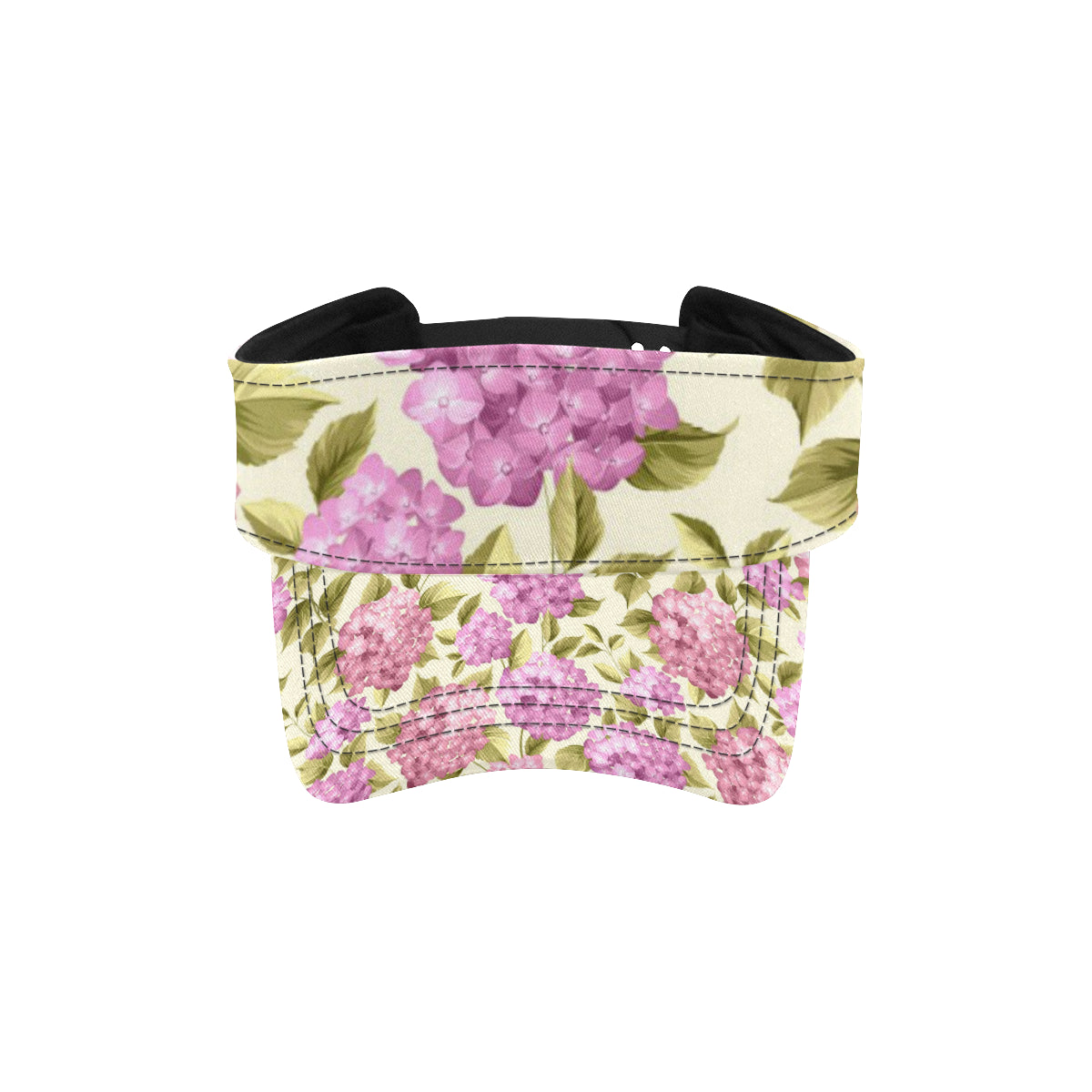 Hydrangea Pattern Print Design HD05 Unisex Sun Visor