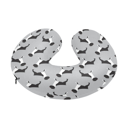 Boxers Pattern Print Design 01 U-Shaped Travel Neck Pillow