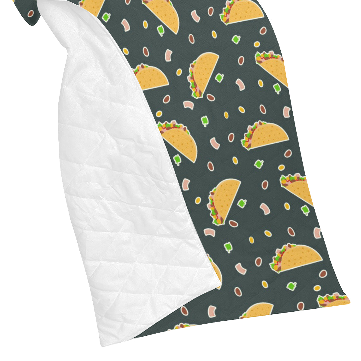 Taco Pattern Print Design TC02 Premium Quilt