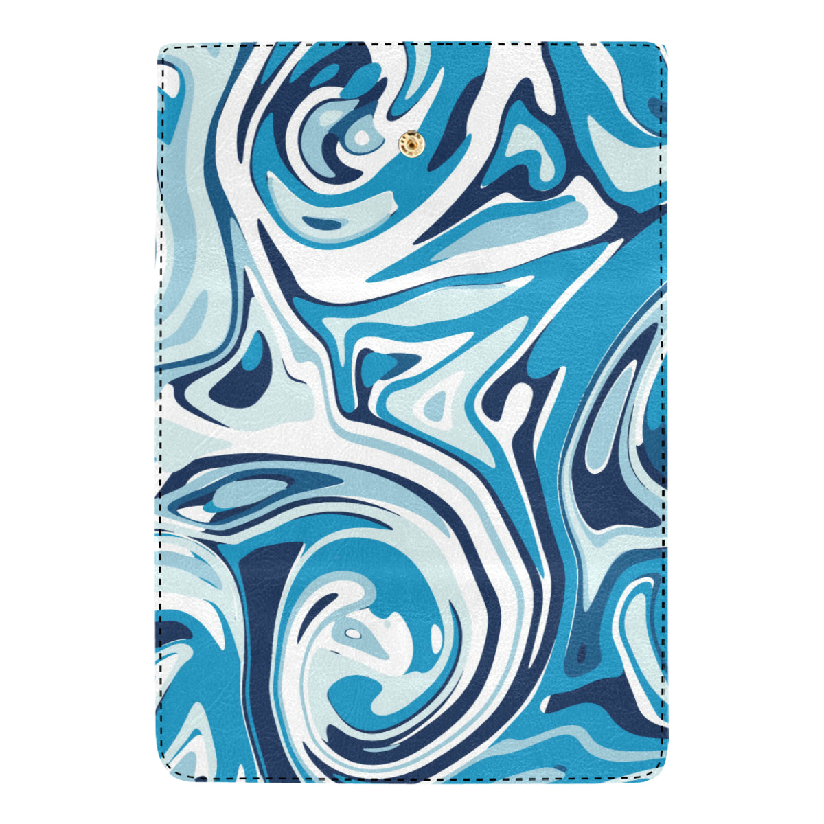 Liquid Pattern Print Design 05 Women's Trifold Wallet
