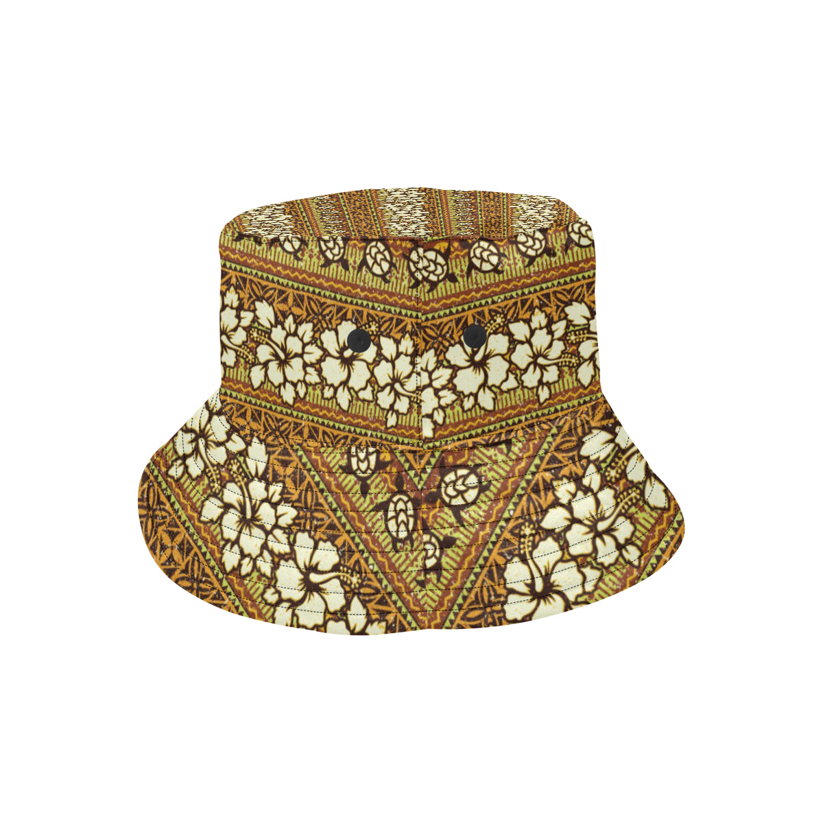 Hawaiian Themed Pattern Print Design H015 Unisex Bucket Hat