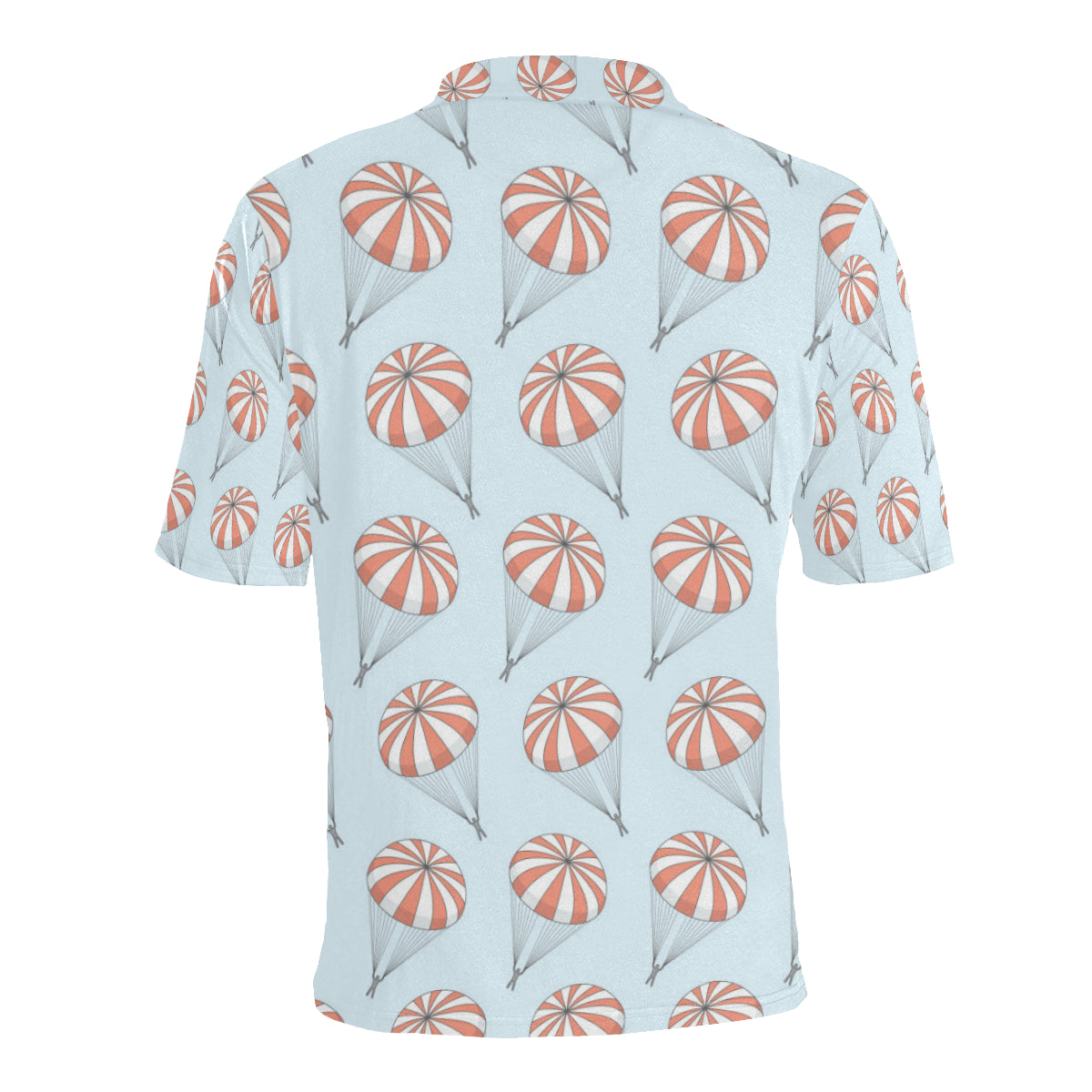 Skydiving Pattern Print Design 01 Men Polo Shirt