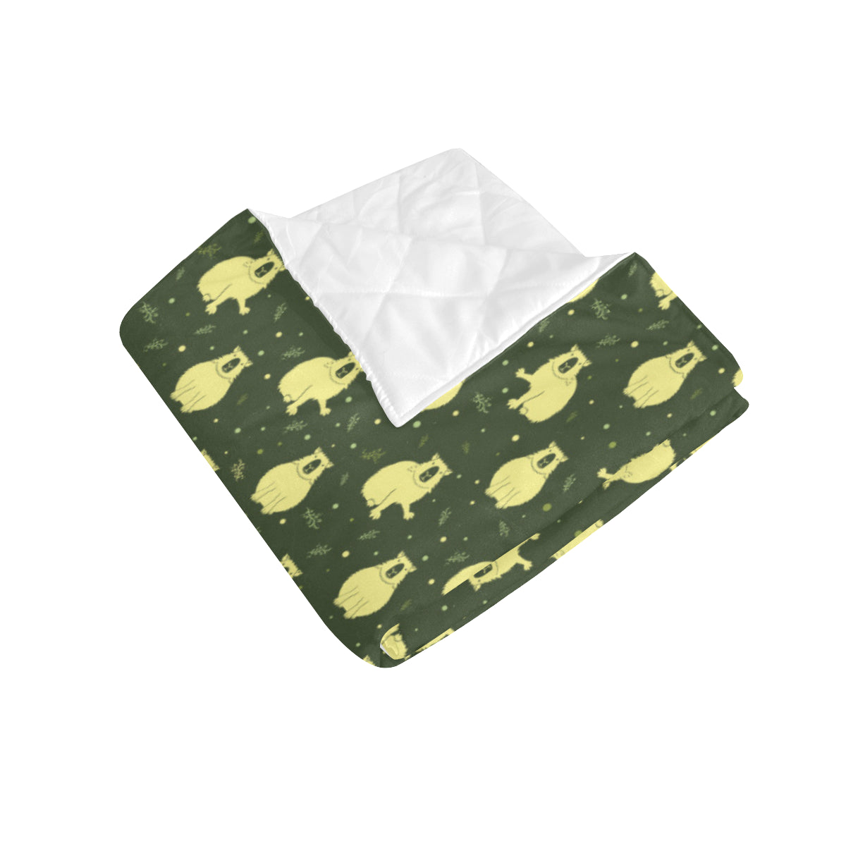 Capybara Pattern Print Design 03 Premium Quilt
