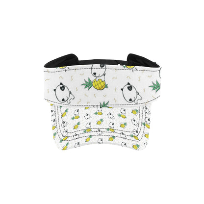 Bull Terriers Pattern Print Design 05 Unisex Sun Visor