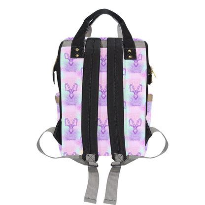 Capricorn Zodiac Pattern Print Design 02 Diaper Bag Backpack
