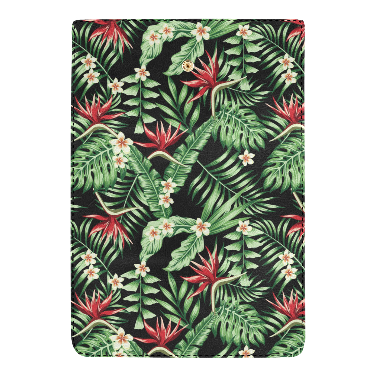 Bird Of Paradise Pattern Print Design BOP05 Women's Trifold Wallet