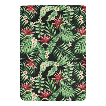 Bird Of Paradise Pattern Print Design BOP05 Women's Trifold Wallet