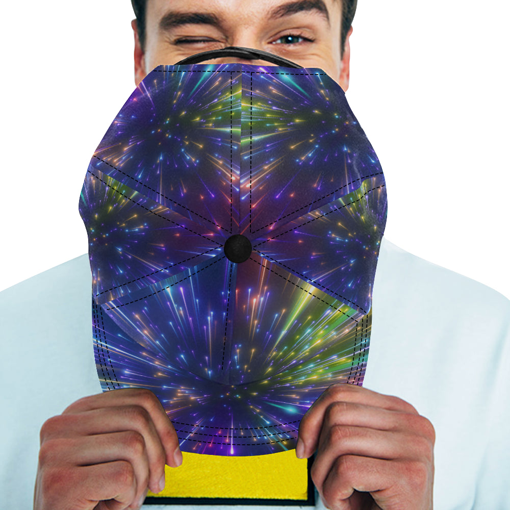 Celestial Rainbow Speed Light Snapback Cap