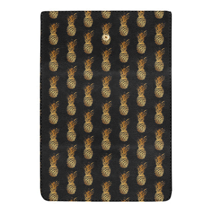 Pineapple Pattern Print Design A02 Women's Trifold Wallet
