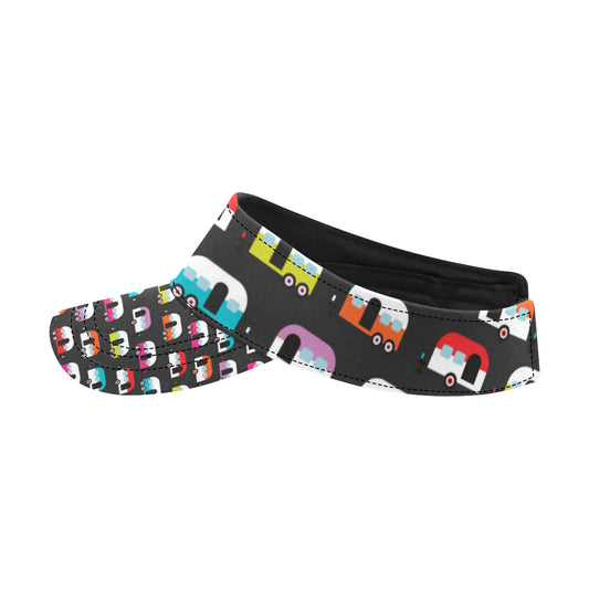 Camper Caravan Pattern Unisex Sun Visor