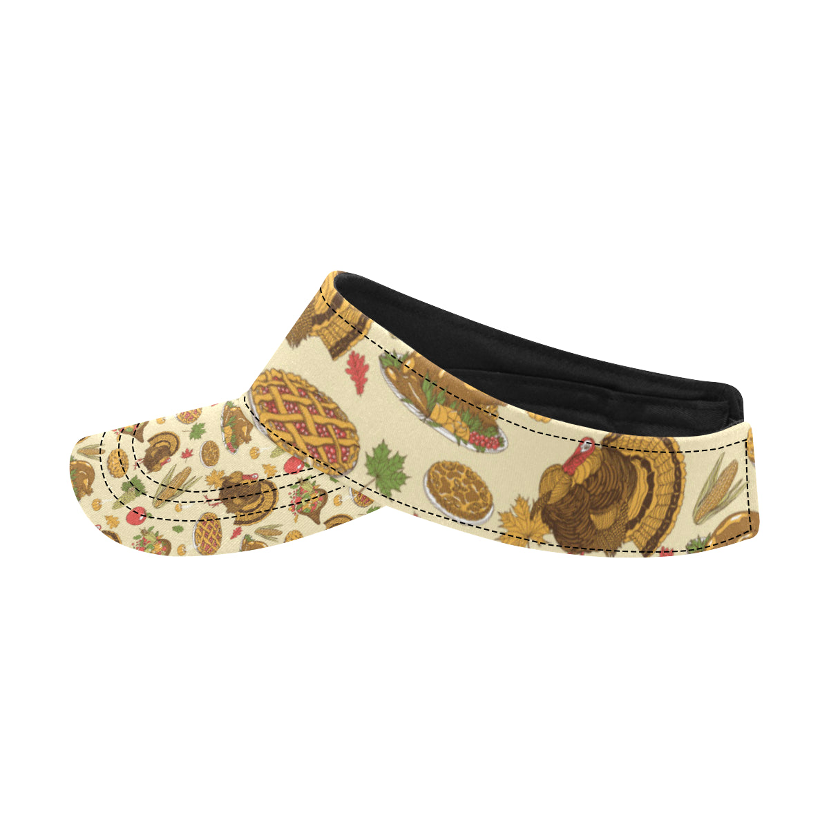 Turkey Pattern Print Design 02 Unisex Sun Visor