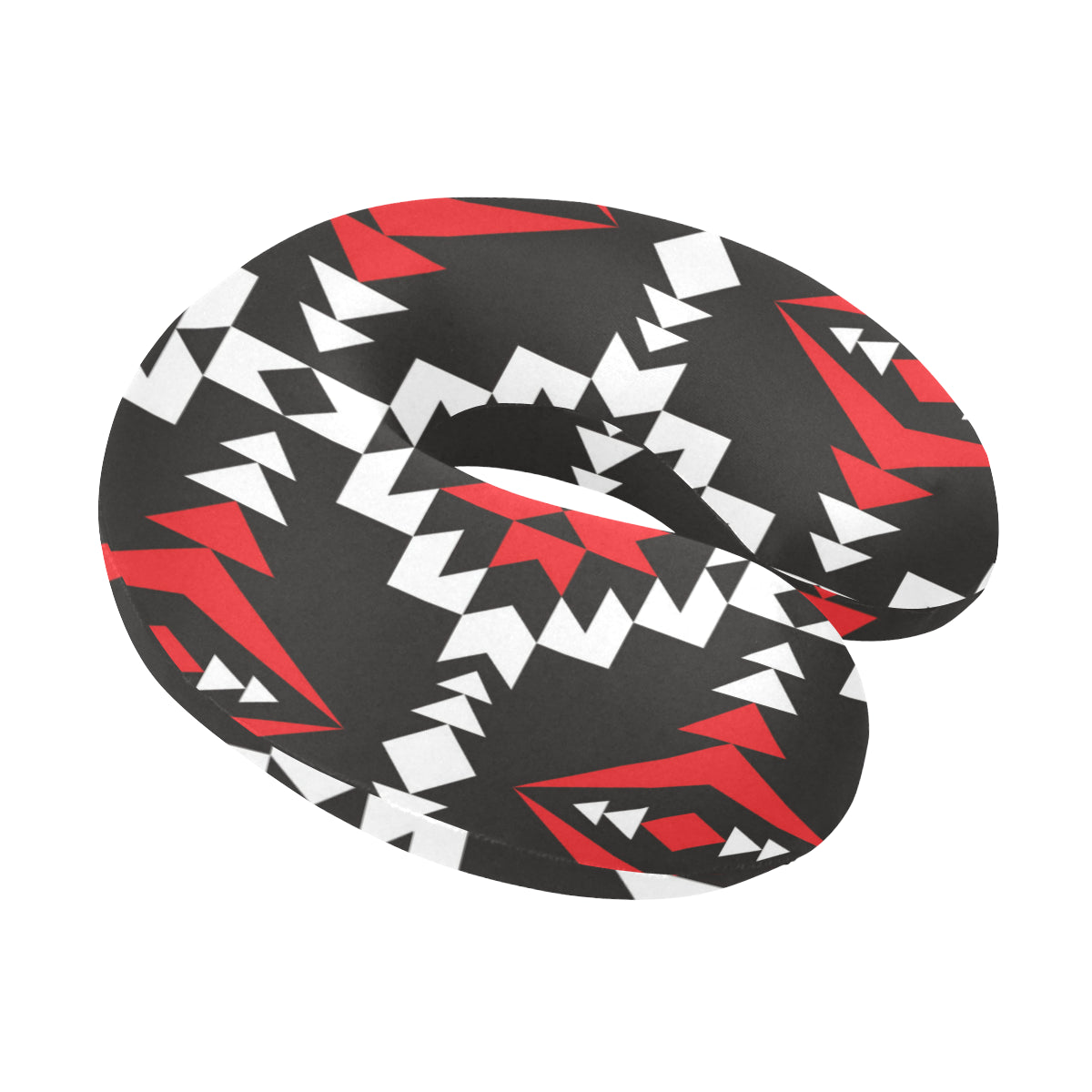 Navajo Pattern Print Design A02 U-Shaped Travel Neck Pillow